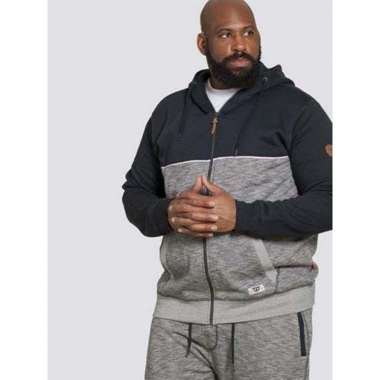 D555 Lamarsh Hoodie Navy - Tröjor & hoodies - Stora hoodies & tröjor - 2XL-14XL