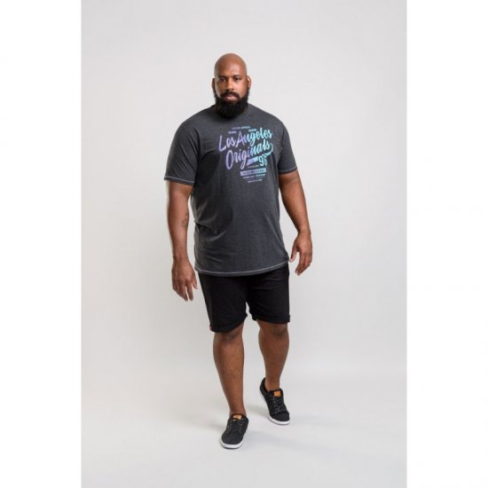 D555 Simmons T-shirt Black - T-shirts - Stora T-shirts - 2XL-14XL