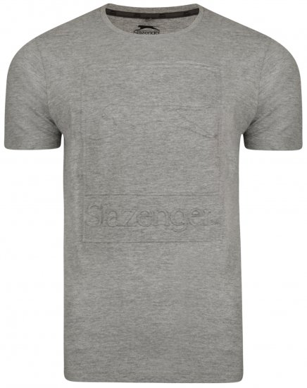 Slazenger Kurtis T-shirt Grey - T-shirts - Stora T-shirts - 2XL-14XL