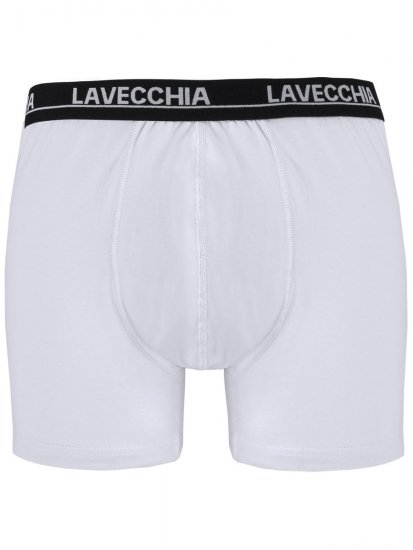 Lavecchia 1020 Boxershorts 3-pack White - Underkläder & badkläder - Stora underkläder för män