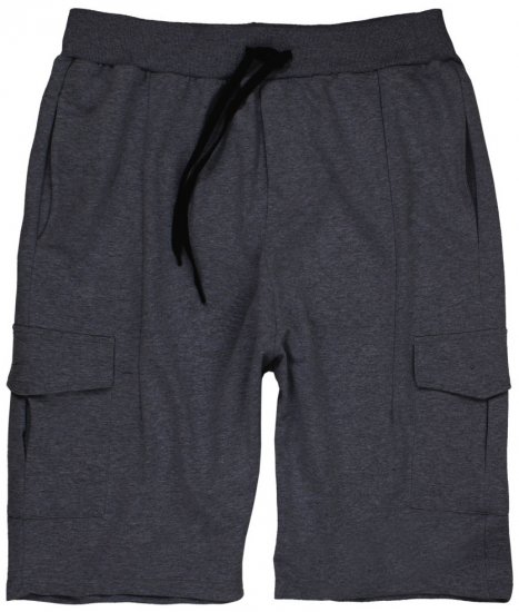 Lavecchia 2011 Cargo-pocket Sweatshorts Charcoal - Mjukisbyxor och -shorts - Mjukisbyxor & Mjukisshorts 2XL-12XL