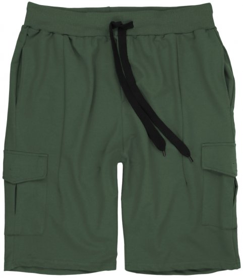 Lavecchia 2011 Cargo-pocket Sweatshorts Khaki - Mjukisbyxor och -shorts - Mjukisbyxor & Mjukisshorts 2XL-12XL