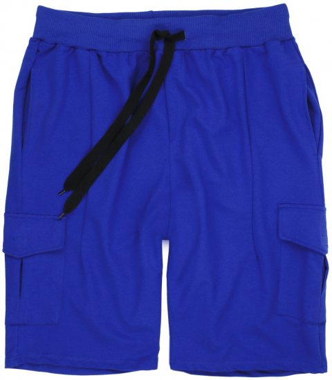 Lavecchia 2011 Cargo-pocket Sweatshorts Royal Blue - Mjukisbyxor och -shorts - Mjukisbyxor & Mjukisshorts 2XL-12XL