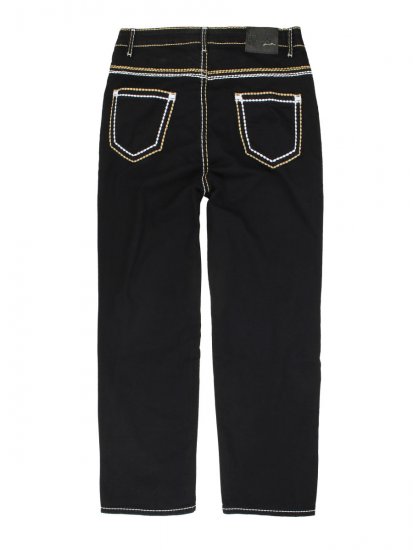 Lavecchia 503 Comfort Fit Stretch Jeans Deep Black - Jeans & byxor - Stora Jeans och Stora Byxor