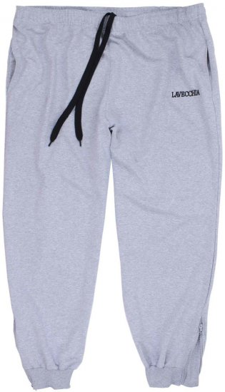 Lavecchia 2018 Sweatpants with Zippered Cuff Grey - Mjukisbyxor och -shorts - Mjukisbyxor & Mjukisshorts 2XL-12XL