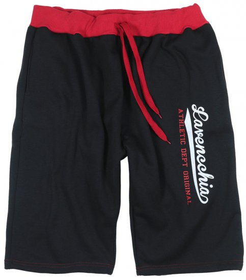 Lavecchia 2017 Sweatshorts Black/Red - Mjukisbyxor och -shorts - Mjukisbyxor & Mjukisshorts 2XL-12XL