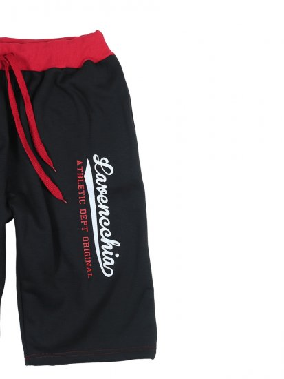 Lavecchia 2017 Sweatshorts Black/Red - Mjukisbyxor och -shorts - Mjukisbyxor & Mjukisshorts 2XL-12XL