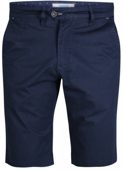 D555 Lopez Stretch Shorts Navy - Shorts - Stora shorts W40-W60