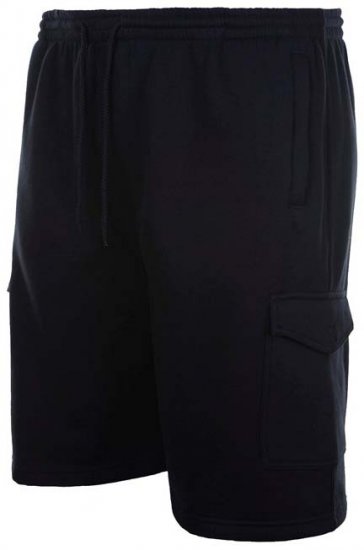 Espionage LW051 cargo sweatshorts svarta - Mjukisbyxor och -shorts - Mjukisbyxor & Mjukisshorts 2XL-12XL