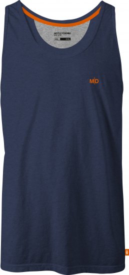 Motley Denim Madrid Tank top Dark Indigo - T-shirts - Stora T-shirts - 2XL-14XL