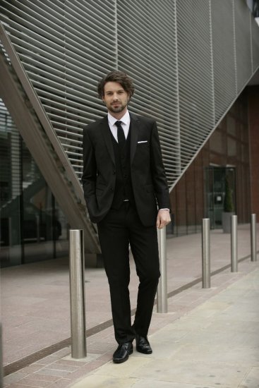 Skopes Madrid Kostymväst Svart - Kostymer och kavajer - Kostymer i stora storlekar