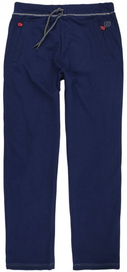 Adamo Markus Sweatpants with draw-cord Navy - Mjukisbyxor och -shorts - Mjukisbyxor & Mjukisshorts 2XL-12XL