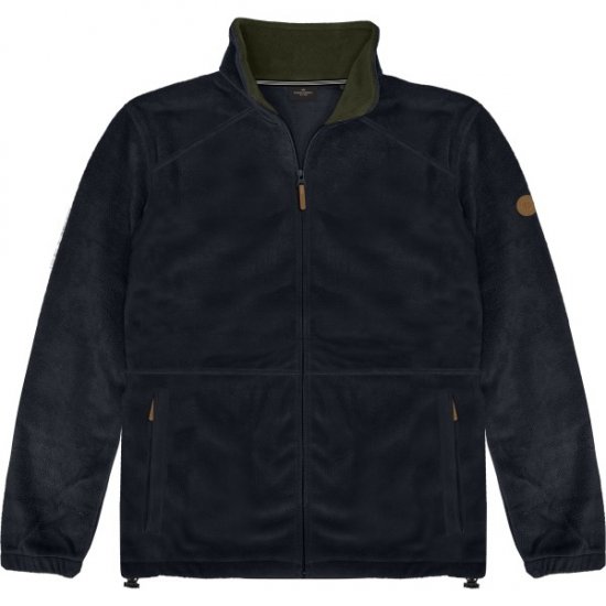 Double Outfitters MFT-7088 Fleece Full-Zip Jacket Navy - Jackor - Stora jackor - 2XL-12XL