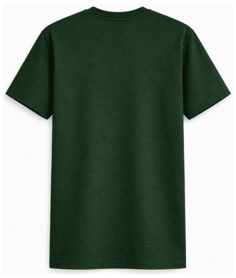 Motley Denim Milan T-shirt Racinggrön - T-shirts - Stora T-shirts - 2XL-14XL