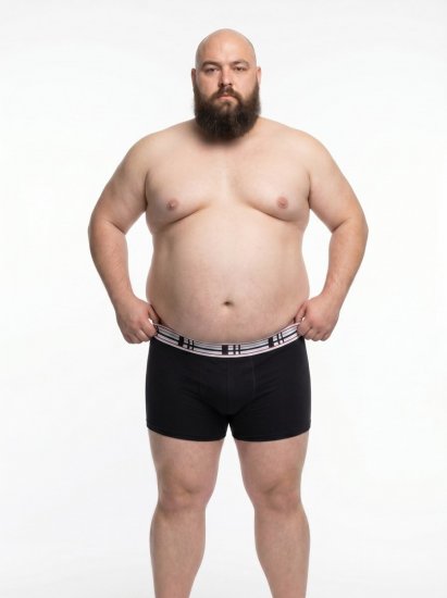 20 Nodi 979 Boxerkalsonger 3-pack Vinröd/Grå/Mörkblå - Boxershorts - Boxershorts för herrar i stora storlekar