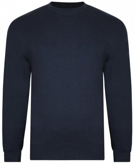 Kam Jeans 502 Sweatshirt Mörkblå TALL - HERRKLÄDER MT-6XLT - Kläder för långa män