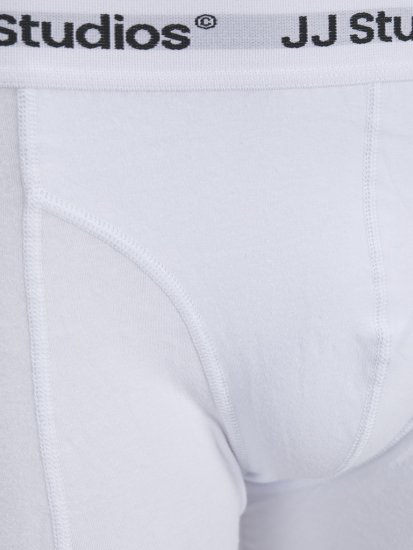 Jack & Jones Soho Solid Trunks 3-pack White/Grey/Black - Underkläder & badkläder - Stora underkläder för män