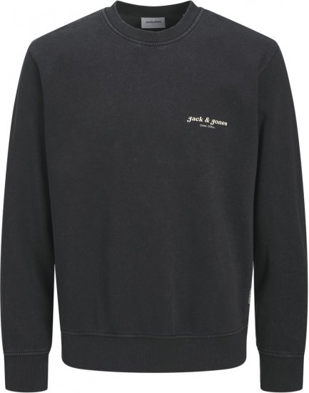 Jack & Jones Dover Sweatshirt Black - Tröjor & hoodies - Stora hoodies & tröjor - 2XL-14XL
