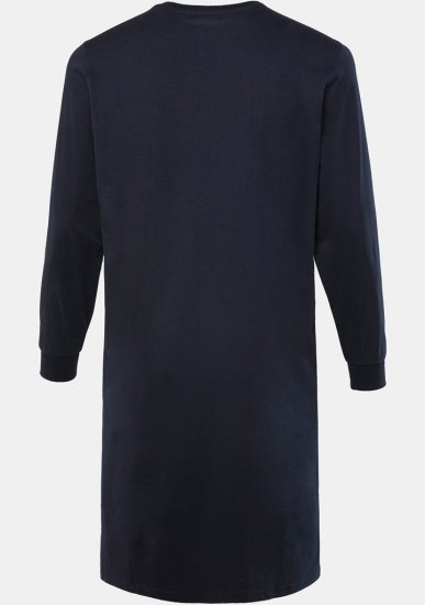 JP1880 Henley Long Sleeved Night Dress Navy - Underkläder & badkläder - Stora underkläder för män
