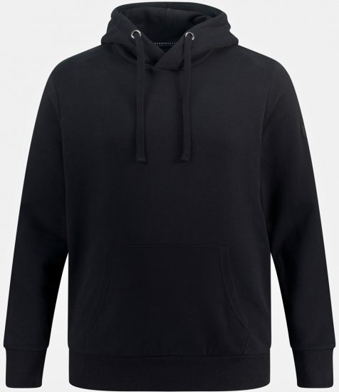 JAY-PI Hoodie with Soft Brushed Interior Black - Tröjor & hoodies - Stora hoodies & tröjor - 2XL-14XL