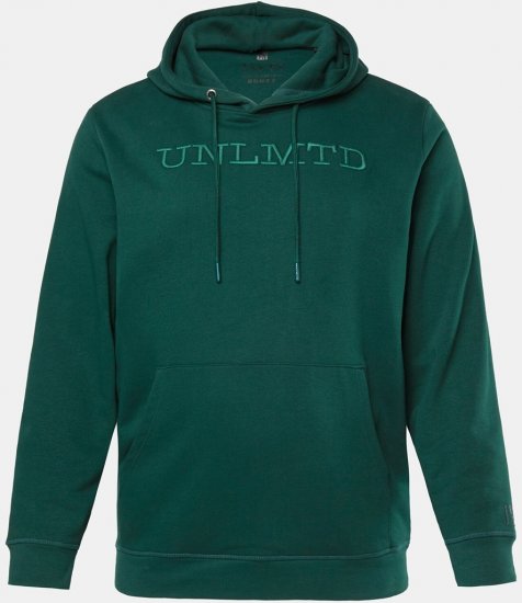 JAY-PI Hoodie UNLMTD Green - Tröjor & hoodies - Stora hoodies & tröjor - 2XL-14XL