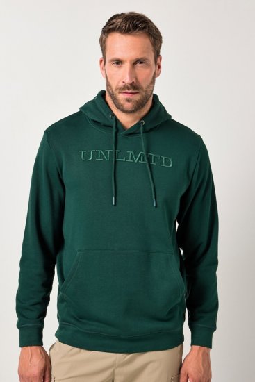 JAY-PI Hoodie UNLMTD Green - Tröjor & hoodies - Stora hoodies & tröjor - 2XL-14XL