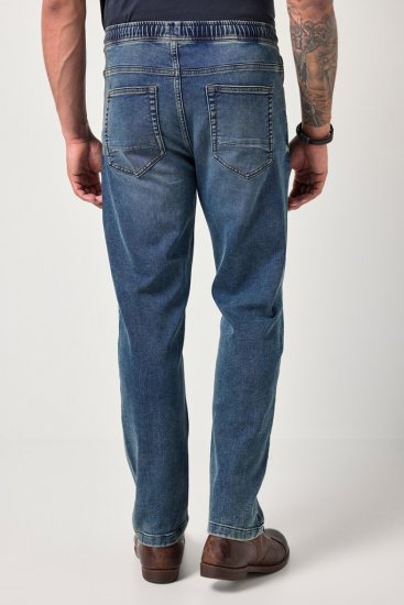 JP1880 FLEXNAMIC Straight Fit Jeans with Stretch Waist - Jeans & byxor - Stora Jeans och Stora Byxor
