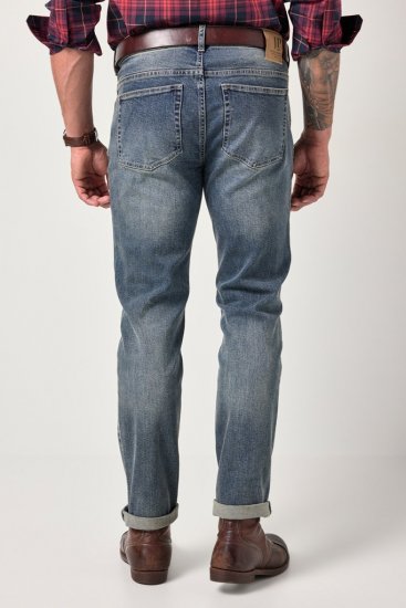 JP1880 FLEXNAMIC Modern Straight Fit Jeans Vintage Denim - Jeans & byxor - Stora Jeans och Stora Byxor