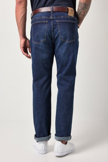 JP1880 FLEXNAMIC Jeans Tapered Loose Fit Dark Denim Blue - Jeans & byxor - Stora Jeans och Stora Byxor
