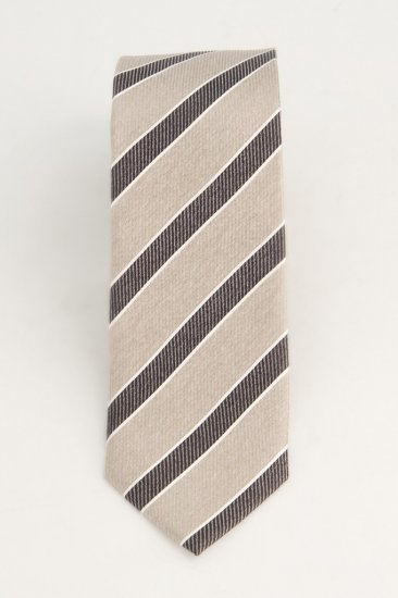 JP1880 Silk Tie Extra Long with Stripes - Accessoarer - 