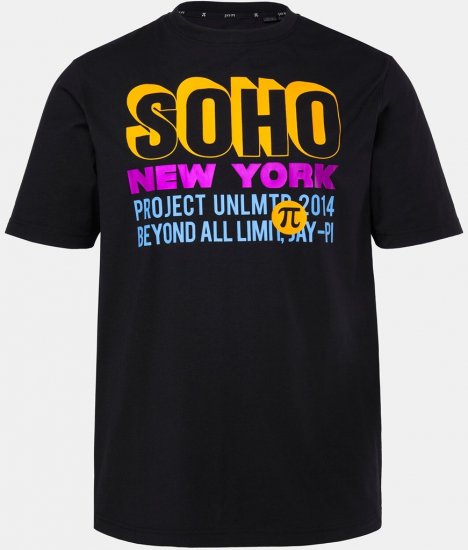 JAY-PI FLEXNAMIC® Soho T-shirt Black - T-shirts - Stora T-shirts - 2XL-14XL