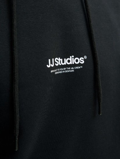 Jack & Jones Soho Hoodie Black - Tröjor & hoodies - Stora hoodies & tröjor - 2XL-14XL