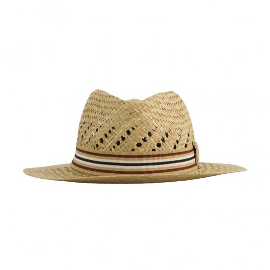 JP1880 Straw Hat Woven Yellow - Accessoarer - 