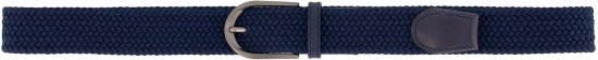 Ulla Popken Elastic Belt Blue - Plus size-bälten för dam - 