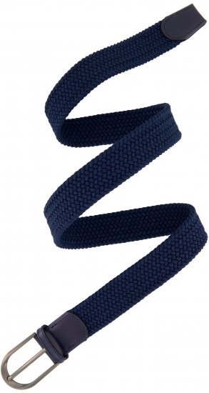 Ulla Popken Elastic Belt Blue - Plus size-bälten för dam - 