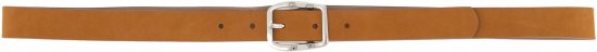 Ulla Popken Soft Suede Belt Brown - Plus size-bälten för dam - 