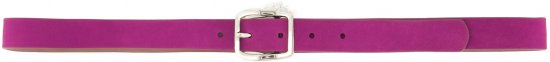 Ulla Popken Soft Suede Belt Purple - Plus size-bälten för dam - 