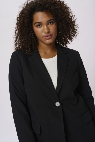 Kaffe Curve Sakira Blazer Svart - Kavajer - 