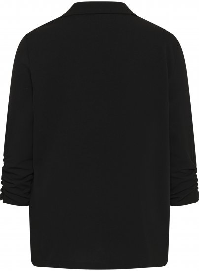 Kaffe Curve Pheolo 3/4 Sleeve Blazer Black Deep - Kavajer - 