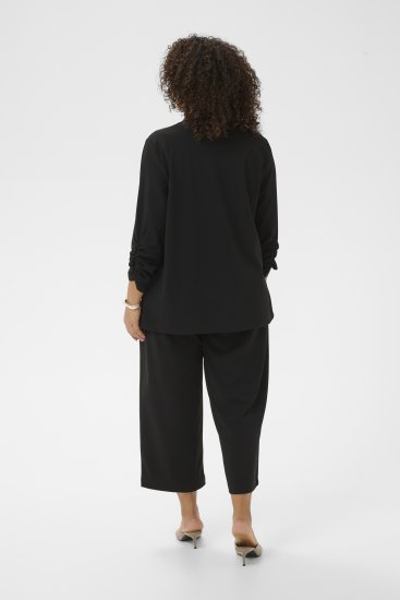Kaffe Curve Pheolo 3/4 Sleeve Blazer Black Deep - Kavajer - 