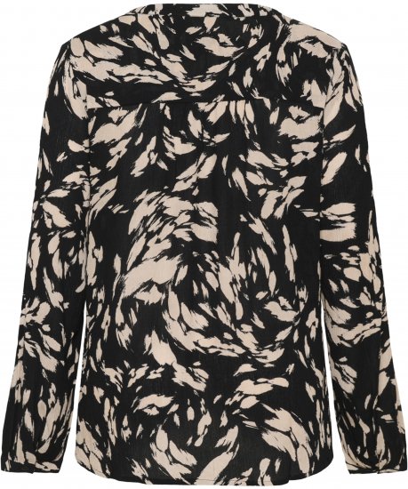 Kaffe Curve Mila Ami Blus Svart - Blusar & tunikor - 