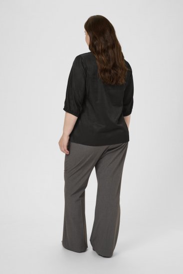 Kaffe Curve Ada Blouse Black - Blusar - 