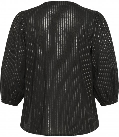 Kaffe Curve Luisa Blouse Black Deep - Blusar - 