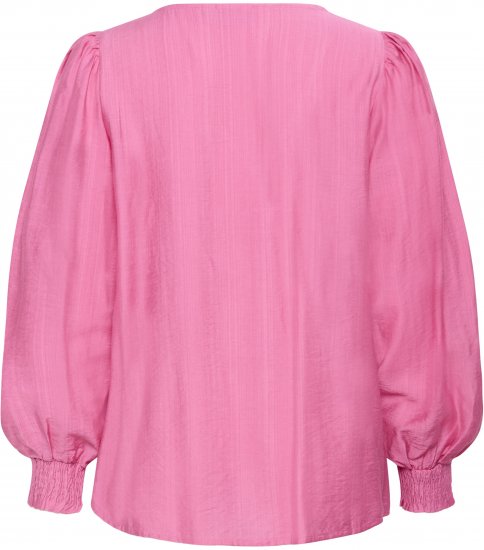 Kaffe Curve Sofia Blouse Pink Power - Blusar - 