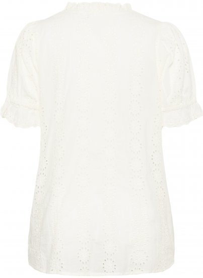 Kaffe Curve Dina Blouse White - Blusar - 