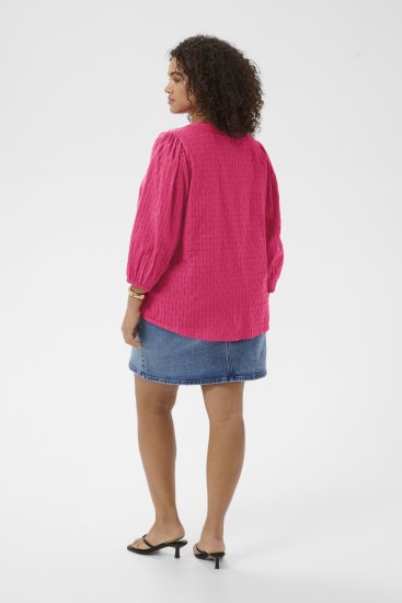 Kaffe Curve Thea Blouse Beetroot Purple - Blusar - 