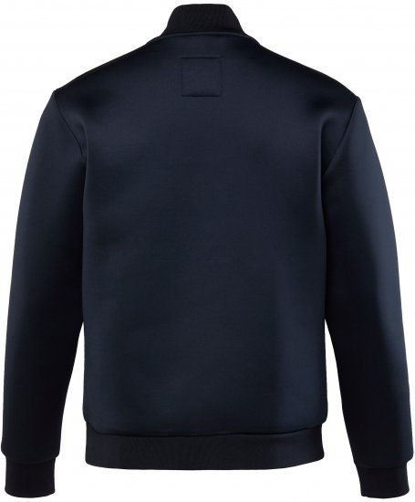 JP1880 College Jacket Scuba Fabric with Zipper Navy - Jackor - Stora jackor - 2XL-12XL