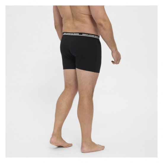 North Latitude 5-Pack Boxershorts Black - Boxershorts - Boxershorts för herrar i stora storlekar