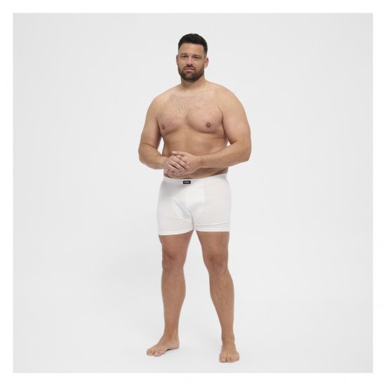 North Latitude Trunks Underwear White - Boxershorts - Boxershorts för herrar i stora storlekar