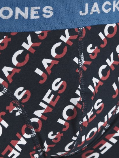 Jack & Jones Logo Trunks 3-Pack Navy Blazer - Underkläder & badkläder - Stora underkläder för män